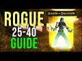MUTILATING EVERYTHING Phase 2 Rogue 25-40 Leveling Guide SoD