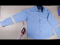 WOMEN'S BLOUSE FROM MEN'S SHIRT IN 10 MINUTES!