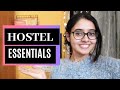 Hostel Essentials | What to pack for a hostel | Are electronic items allowed in hostel? | Vet Visit