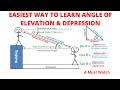 Easiest Angle of Elevation and Depression Lesson