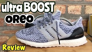 Adidas Ultra Boost 3.0 Primeknit Oreo / Zebra (S 80636) US 9.5