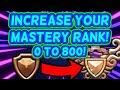 Increase Your MASTERY RANK From 0 To 800 WITH THESE TROVE TIPS!