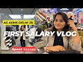 First SALARY Vlog, as Jr at AIIMS DELHI, spent ₹XXX00 in one Day