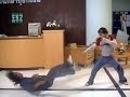 Thailand kids in real stunt work! Dangerous flips and Muay Thai movements. Making movie "Power Kids"