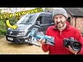 BUILDING the WORLD'S BEST CAMPERVAN (for photography)