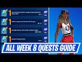 Fortnite Complete Week 8 Quests - How to EASILY Complete Week 8 Challenges in Chapter 5 Season 2
