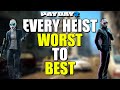 Every HEIST ranked WORST to BEST! (Payday 2)