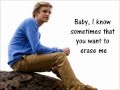 Back To You - Cody Simpson + Lyrics on screen