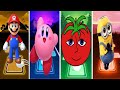 The_Super_Mario_Bros.🆚 Kirby🆚 Mr._TomatoS_ 🆚 Minions_♥️ Who is the best?