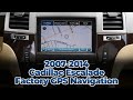 2007-2014 Cadillac Escalade - Factory GPS Navigation Radio Upgrade - Easy Plug & Play Install!