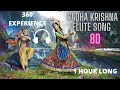Radha Krishna Flute 8D Song | MEDIATION MUSIC | 1 HOUR LONG | GOODVIBE