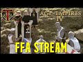 RANDOM CIVS FFA GAMES | Age of Empires 4 Multiplayer