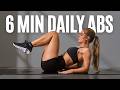 6 MIN DAILY AB & CORE WORKOUT - Day 27
