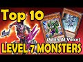 Top 10 Best Level 7 Monsters in YGO (AI Voice)