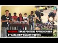 ALCOHOL TRANSPORTERS APPREHENDED BY LAKE VIEW COLONY YOUTHS