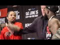 Gervonta Davis SMACKS Frank Martin & FIGHT NEARLY BREAKS OUT during HEATED FIRST FACE OFF