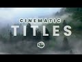 Create your own CINEMATIC TITLES with VIDEO in the background -A simple 5 minute PowerPoint tutorial