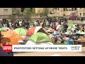 UW-Madison protesters setting up more tents after encampment shutdown