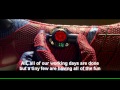 no way down - Amazing Spider-man music video