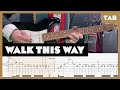 Aerosmith - Walk This Way - Guitar Tab | Lesson | Cover | Tutorial