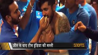 After winning 2nd ODI, Virat Kohli-led Team India celebrated Manish Pandey