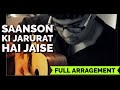Saanson ki Jarurat Hai Jaise on Guitar | Aashiqui Instrumental Cover by Kapil | Kumar Sanu Songs