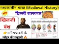 खिलजी वंश का इतिहास / khilji vansh/ khilji dynasty/ khilji vansh history in Hindi/ Delhi sultanate