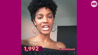 #GirlsCount | Ebonee Davis - 1,992
