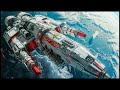 Space Ambient Music • Relaxation　various spaceships AI-image 3