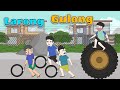 Larong Gulong Gulongan 90s | Pinoy Animation