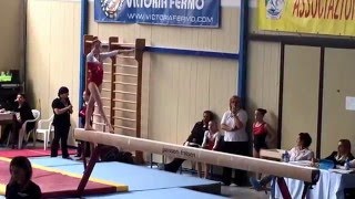 Micol Botti Finale Nazionale Torneo Allieve Fermo 16/05/2015 TRAVE score 16.750 2^ punteggio