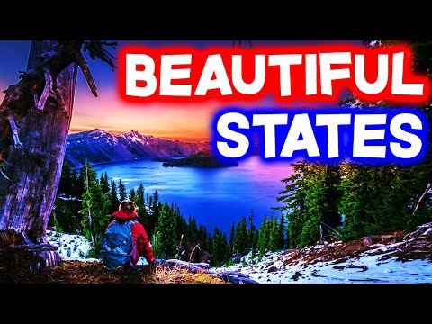Top 10 MOST BEAUTIFUL STATES in America