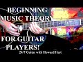 BEGINNING MUSIC THEORY FOR GUITAR PLAYERS - A Simple & Easy Approach!