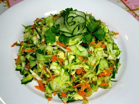 Салаты из свежего огурца рецепты с простые и вкусные рецепты