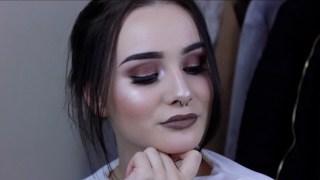 Dark Valentines Day Smokey Eye | Makeup Tutorial