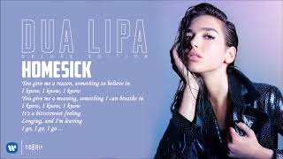Dua Lipa - Homesick - Official Audio Release