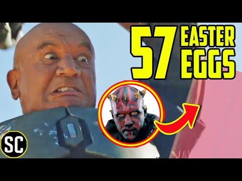 BOOK OF BOBA FETT Every Easter Egg DARTH MAUL Reference Full Star Wars Breakdown Explained