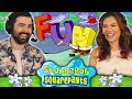We Watched SPONGEBOB EPISODE 9 AND 10 For The FIRST TIME! F.U.N. SONG & SANDY ROCKET REACTION