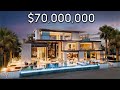 Touring a $70,000,000 Dubai Billionaire Mansion With an UNDERWATER GARAGE!