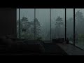 Relaxing Sounds Of Nature Will Make You Sleep Well Every Night | Falling Rain Combined With Thunder