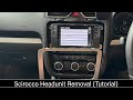 How To Replace Scirocco Headunit *tutorial*