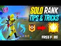How To Improve Your Gameplay In Free Fire || Solo Rank Push Tips And Tricks || FireEyes Gaming