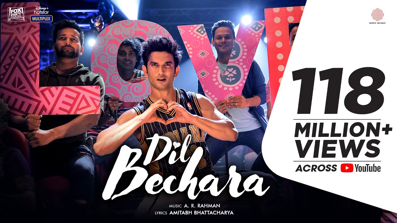 Dil Bechara – Title Track | Sushant Singh Rajput | Sanjana Sanghi | A.R. Rahman |Mukesh C |Amitabh B Dil Bechara – Title Track | Sushant Singh Rajput | Sanjana Sanghi | A.R. Rahman |Mukesh C |Amitabh B