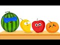 Ten Little Fruits Song + More Nursery Rhymes & Kids Songs by @kidscamp