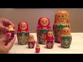 Matryoshka dolls stacking dolls surprise, Guess how many dolls there are?