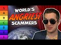 Ranking The World's Angriest Scammers - 10/10 Rage