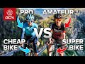 Cheap Bike Pro Rider Vs Super Bike Amateur Rider - Climb Edition!