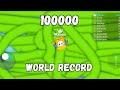 WORLD RECORD 100,000 SCORE - Snake.io