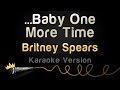 Britney Spears - ...Baby One More Time (Karaoke Version)