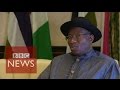 Boko Haram 'getting weaker' says Nigeria President Goodluck Jonathan - BBC News
